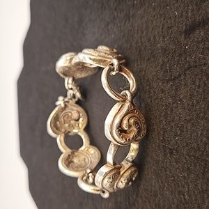 Brighton Vintage Retired Heart Bracelet